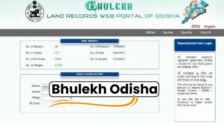 Bhulekh Odisha: Odisha Land Records Online Search, ROR