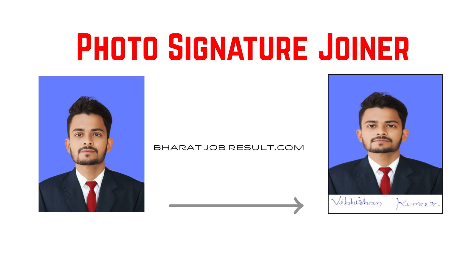 Photo Signature Joiner