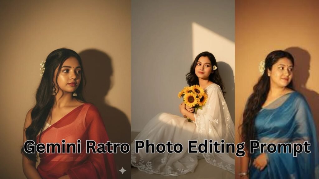 Gemini Ratro Photo Editing Prompt | instagram viral 3d image prompt