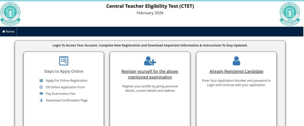 CTET February 2026 Notification Out, Eligibility, Application Fees, Pattern, Apply Online?