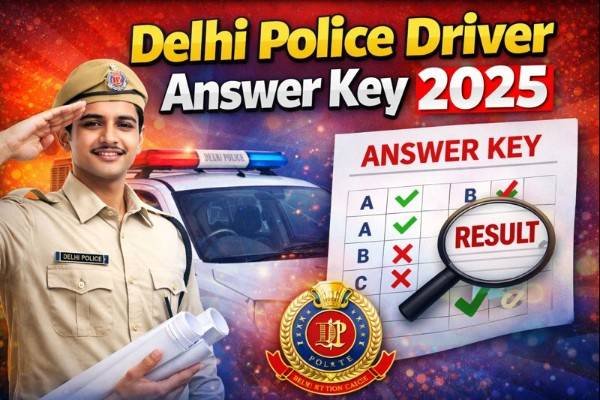 Delhi Police Driver Answer Key 2025 OUT