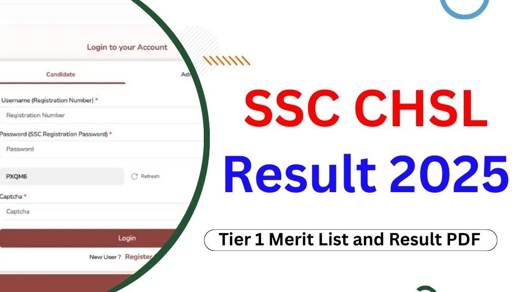 SSC CHSL Result 2025, Tier 1 Merit List and Result PDF
