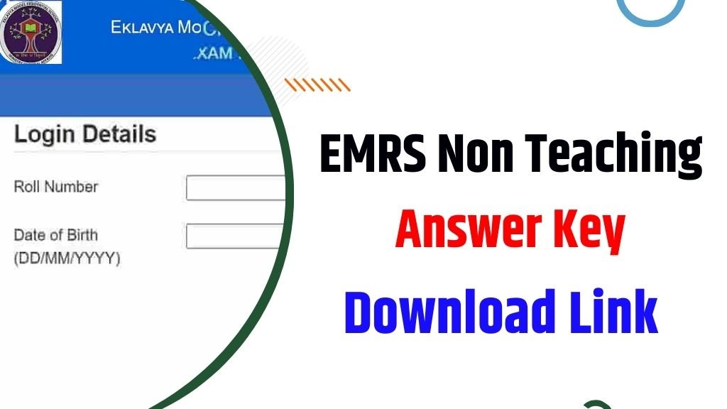EMRS Non Teaching Answer Key 2025