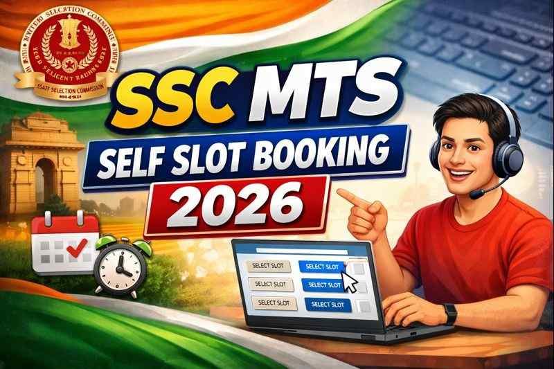 SSC MTS Self Slot Booking 2026