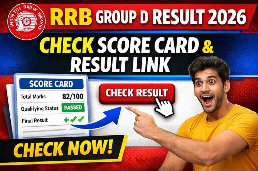 RRB Group D Result 2026 (Date), Check Score Card and Result Link