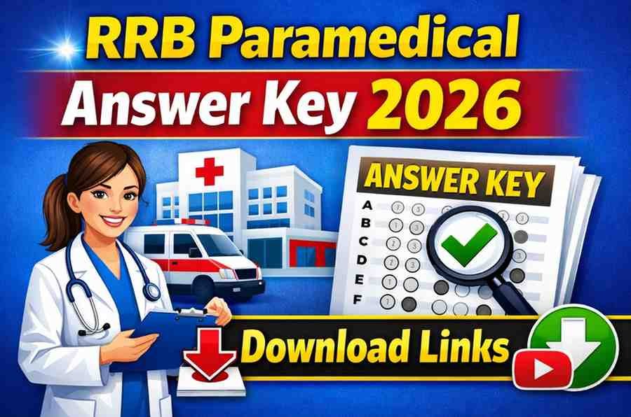 RRB Paramedical Answer Key 2026 Download Links