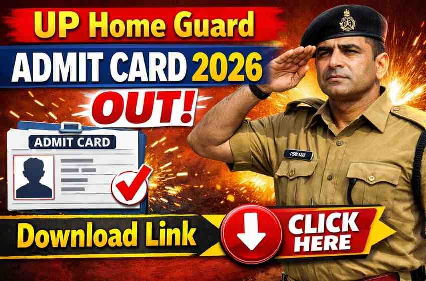 UP Home Guard Admit Card 2026 OUT – Download Link