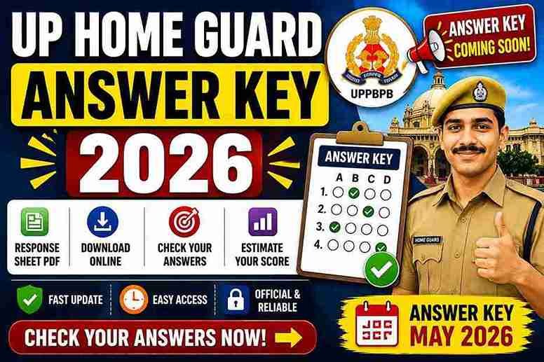 UP Home Guard Answer Key 2026