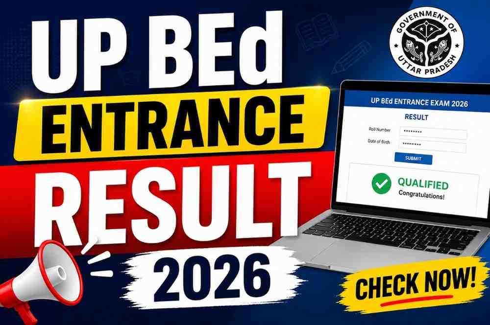 UP BEd Entrance Result 2026 
