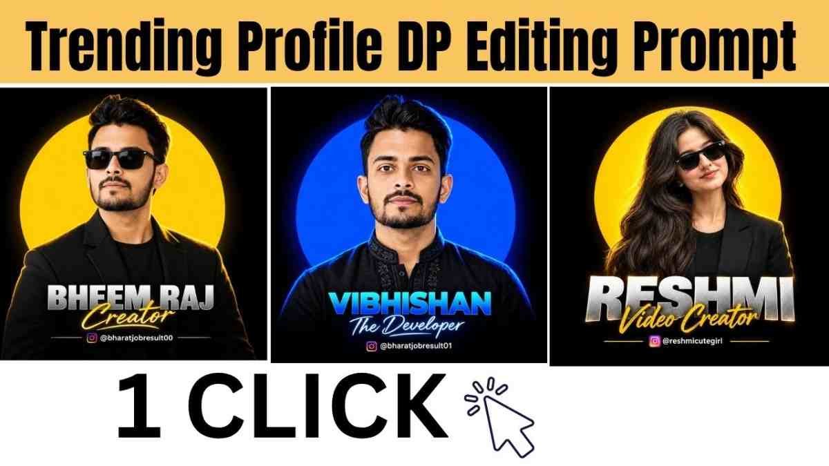 Trending Profile DP Editing Prompt