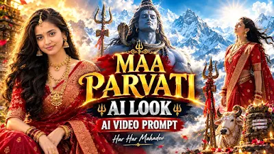 Divine Maa Parvati-Inspired AI Video Editing Prompt