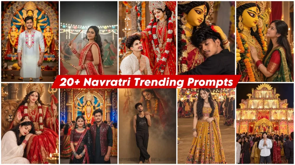 20+ Best Navratri Ai Photo Editing Prompts